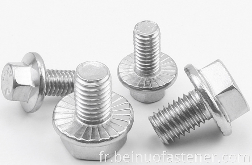 flanged metric bolts